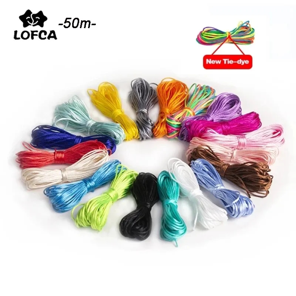Knotting Cord Silk - 1.5mm Pacifier Clip Chain DIY Nylon
