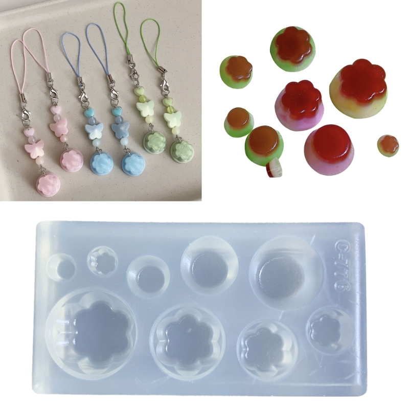 Jewelry Making Tools List - Cute Pudding Shape Silicone Mold for
