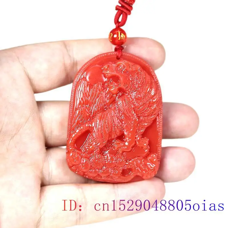 Red Jade Tiger Pendant Pendant - Jewelry Making With Stones ulasan dan harga