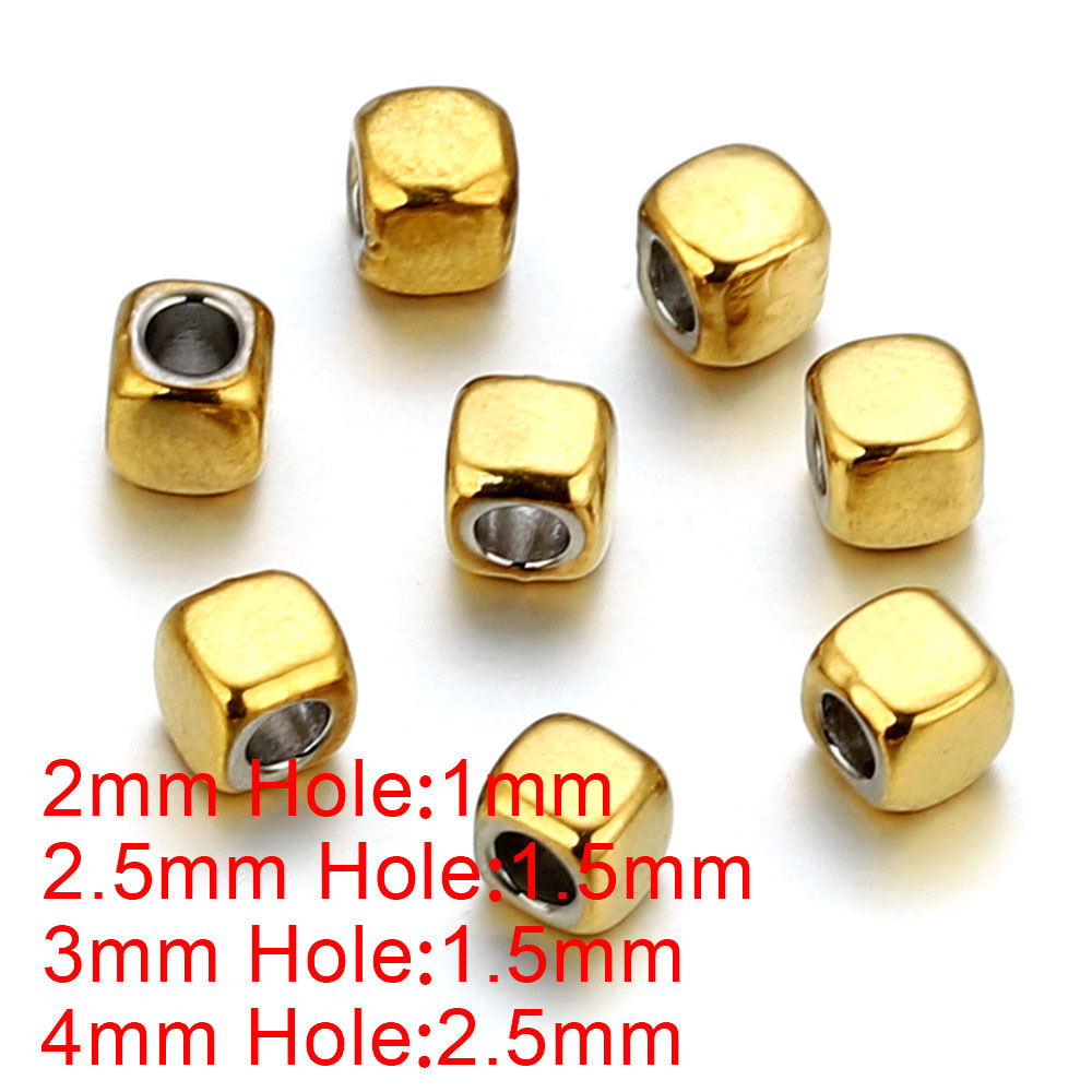 50pcs 2/3/4mm Stainless Steel  - Jewelry Making Supplies Wholesale ulasan dan harga