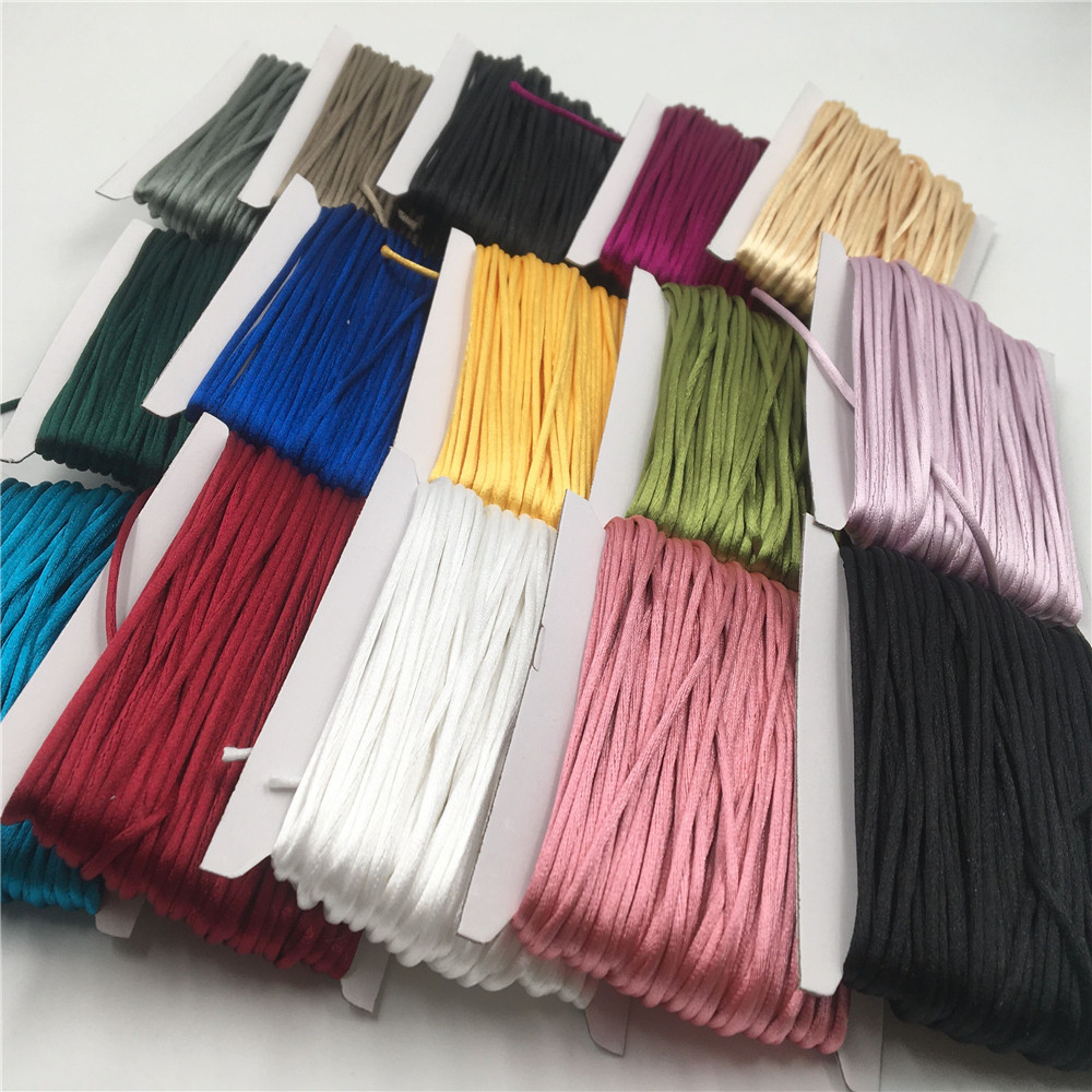 2mm Braided Macrame Silk Macra - Knotting Cord Silk ulasan dan harga