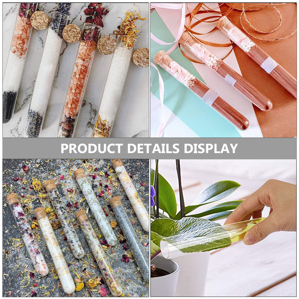 24Pcs Wood Cork Plastic Test T - Jewelry Making Experience ulasan dan harga