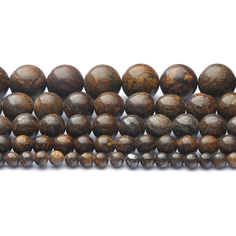 6 8 10mm Natural Stone Grey Ma - Jewelry Making With Stones ulasan dan harga