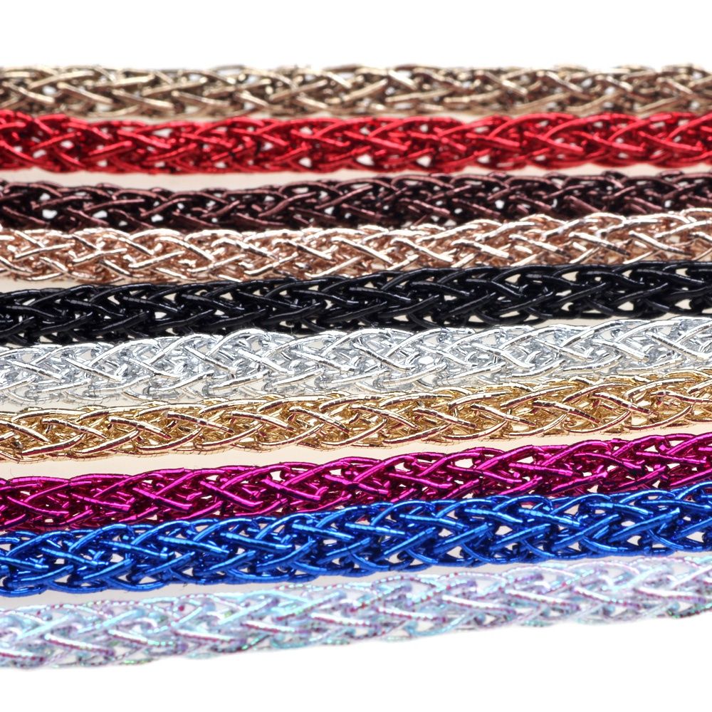 OlingArt 4mm 5M/Lot Gold Silve - Knotting Cord Silk ulasan dan harga