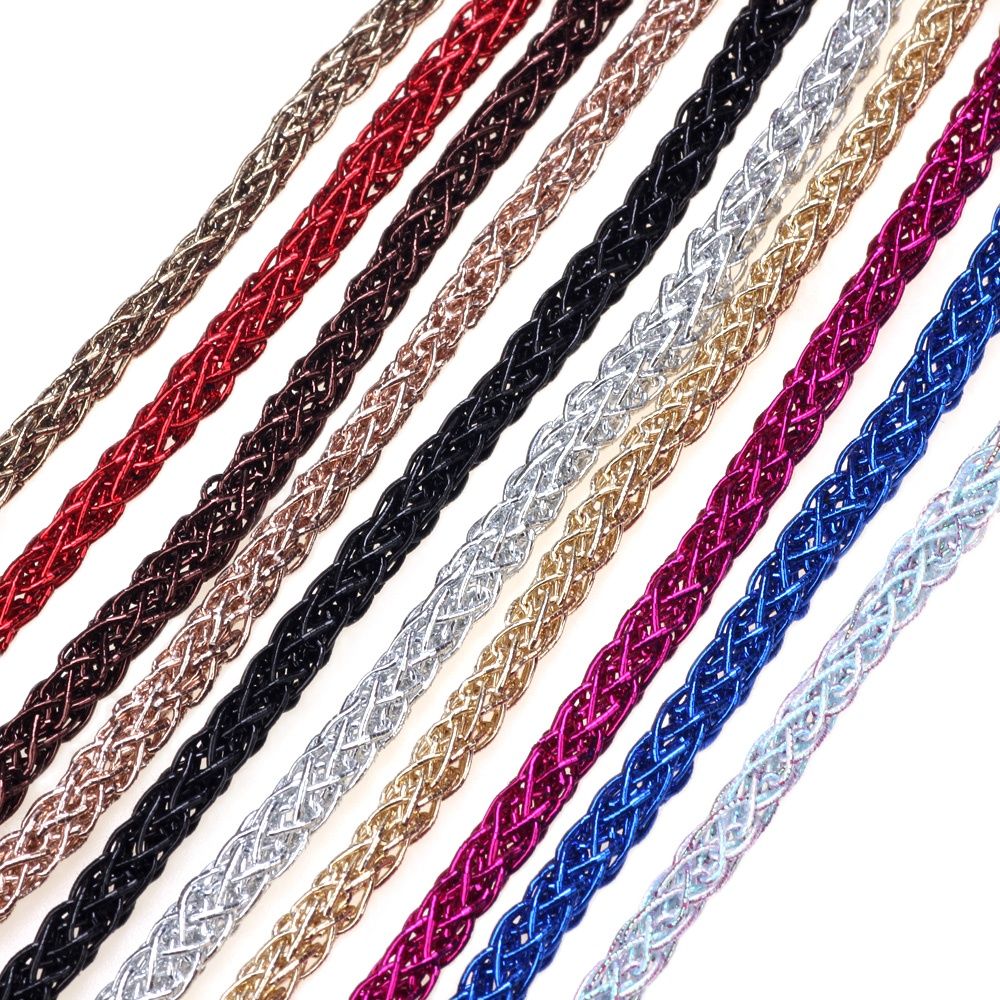 OlingArt 4mm 5M/Lot Gold Silve - Knotting Cord Silk ulasan dan harga