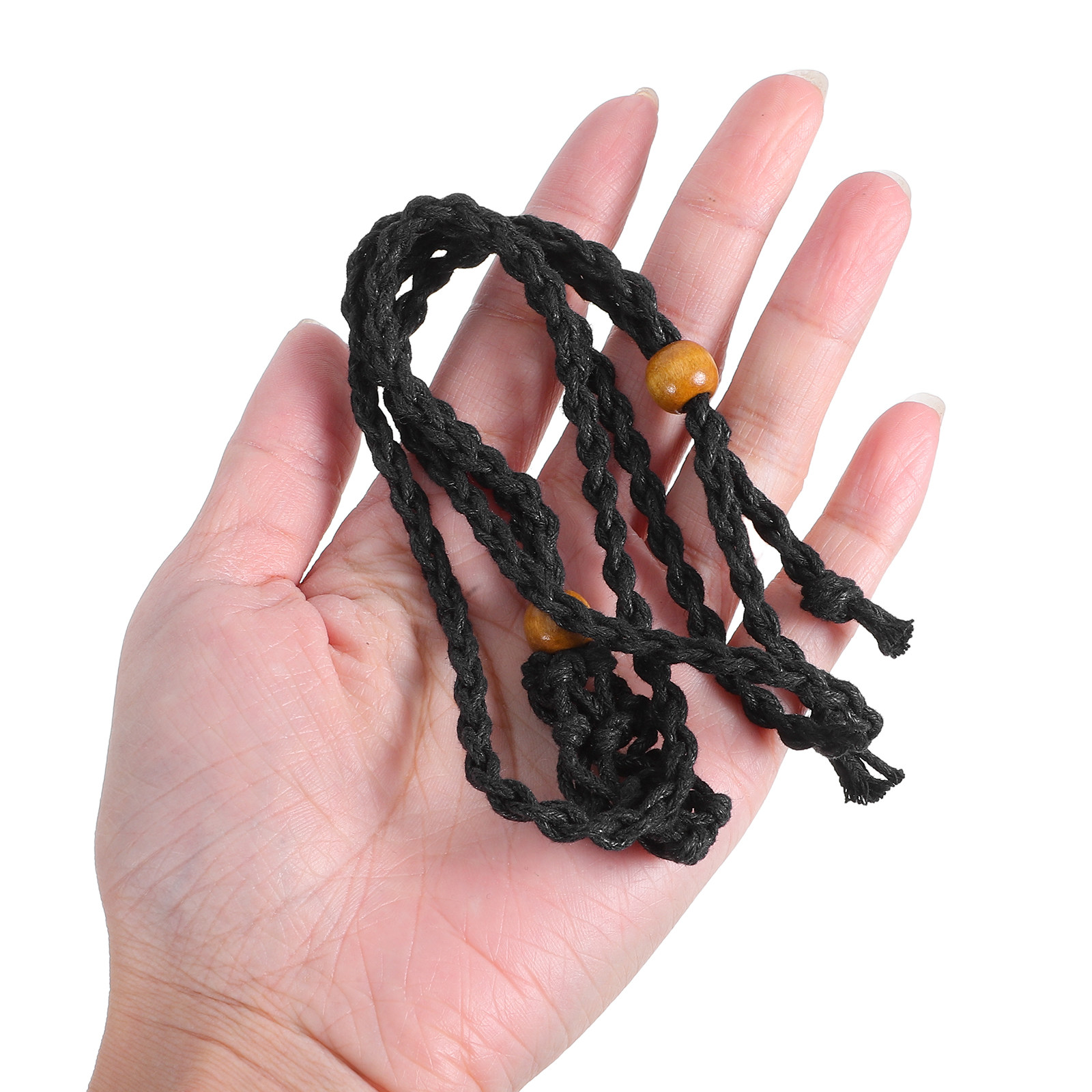 1Set DIY Necklace Kit Black Ir - Jewelry Making With Stones ulasan dan harga