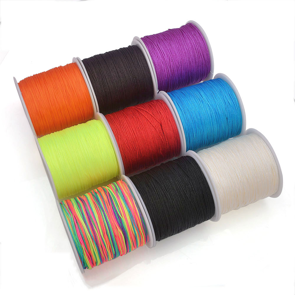 100Yards Craft Nylon Satin Cor - Knotting Cord Silk ulasan dan harga