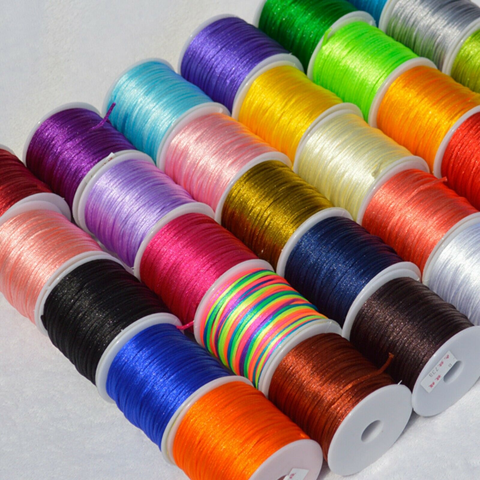 40 Meters Nylon Chinese Satin  - Knotting Cord Silk ulasan dan harga