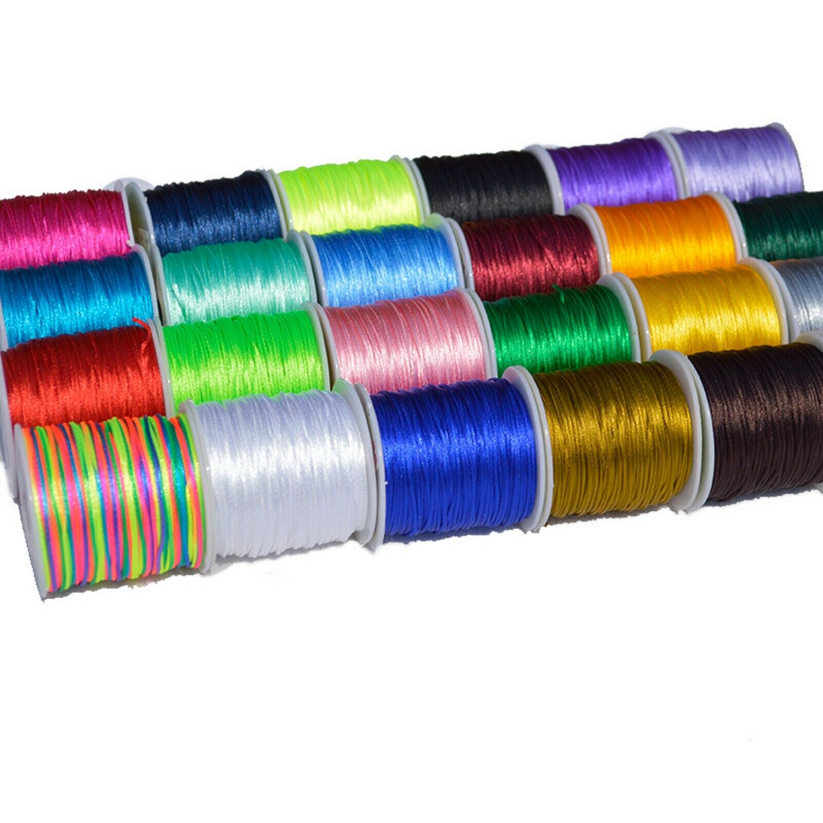 40 Meters Nylon Chinese Satin  - Knotting Cord Silk ulasan dan harga