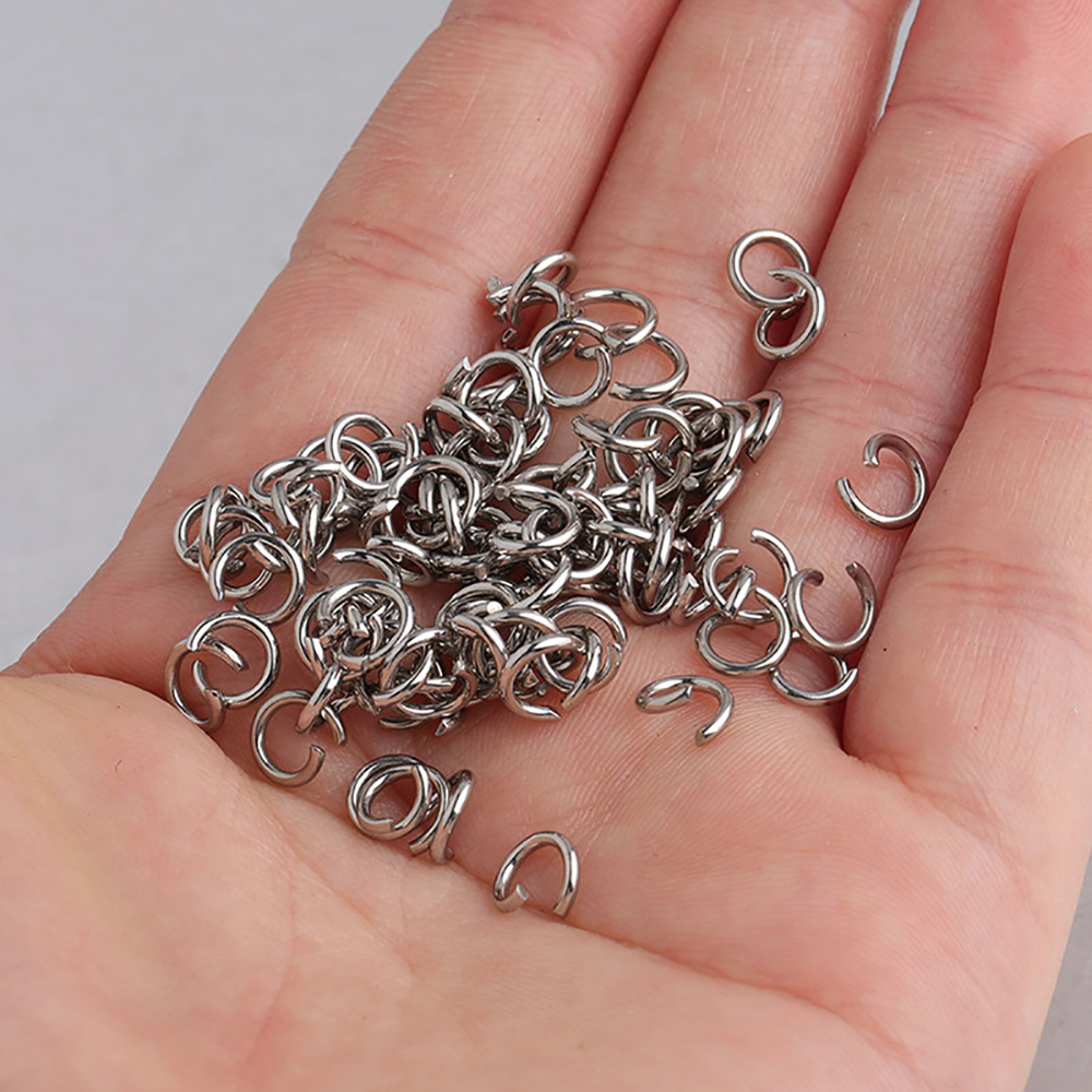 100-200pcs/lot Stainless Steel - Jewelry Making Supplies Wholesale ulasan dan harga