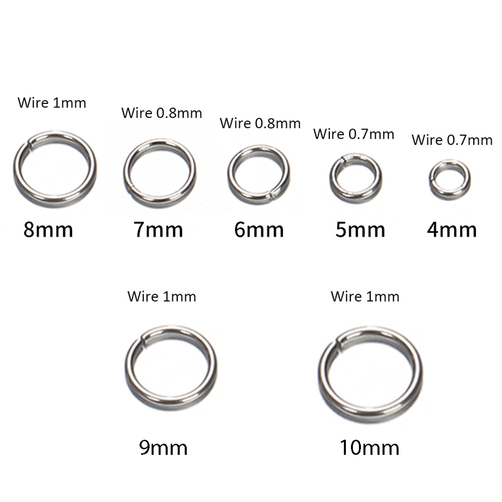 100-200pcs/lot Stainless Steel - Jewelry Making Supplies Wholesale ulasan dan harga