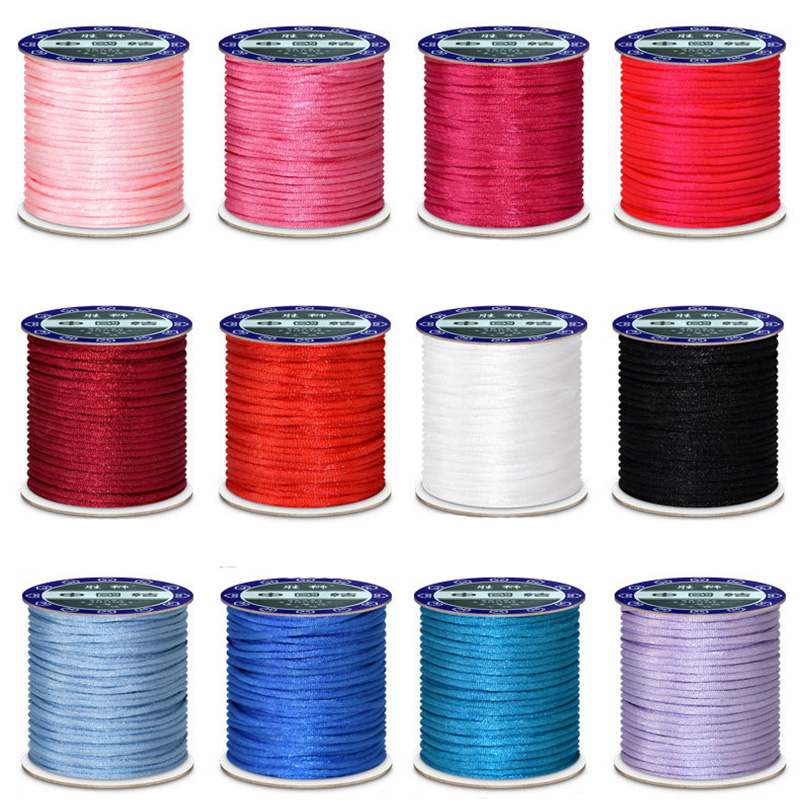 1.5/2/2.5mm Korea Rope String  - Knotting Cord Silk ulasan dan harga