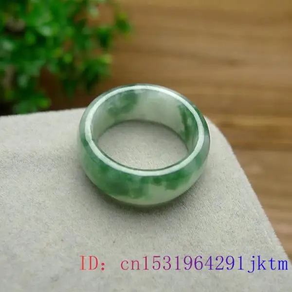 Green Jade Ring Natural Gemsto - Jewelry Making With Stones ulasan dan harga