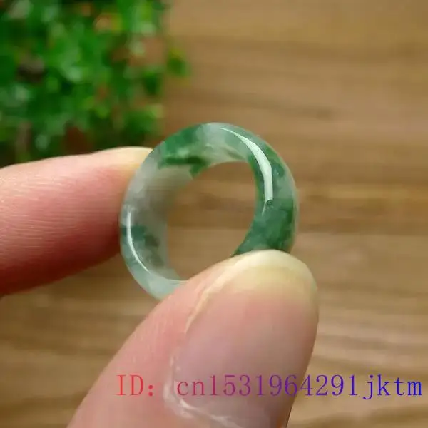 Green Jade Ring Natural Gemsto - Jewelry Making With Stones ulasan dan harga