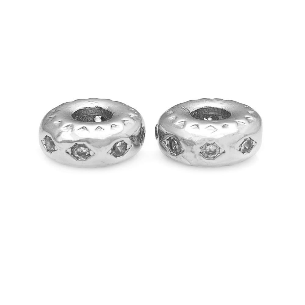 5.5MM 7.5MM Brass Zircon Wheel - Jewelry Making Store ulasan dan harga