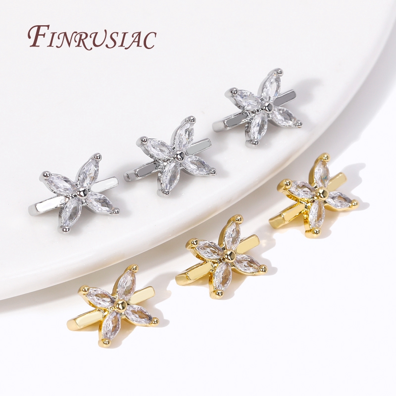 18K Gold Plated 2 Holes Bead S - Jewelry Making Supplies Wholesale ulasan dan harga