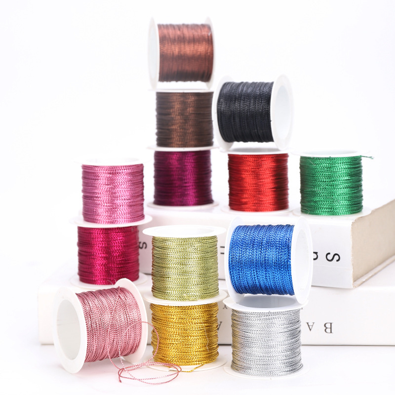 12 Colors 20 Meters 1mm Rope G - Knotting Cord Silk ulasan dan harga
