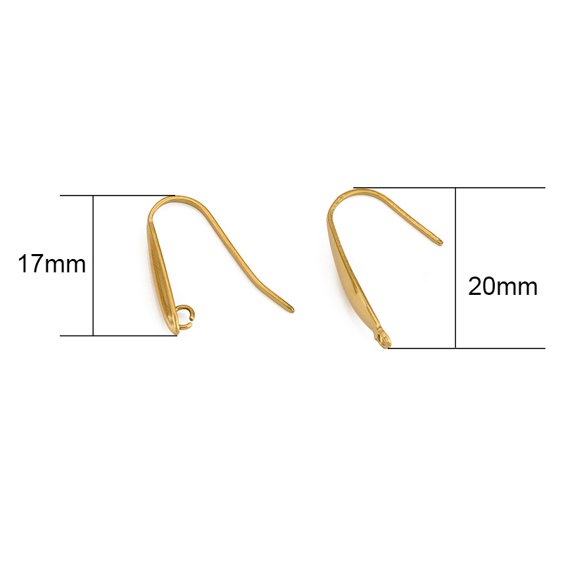 10pcs Never Fade Stainless Ste - Jewelry Making Findings ulasan dan harga