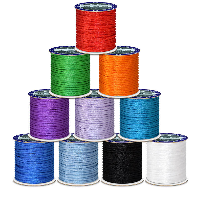 1.5mm 2mm 2.5mm Nylon Cotton B - Knotting Cord Silk ulasan dan harga