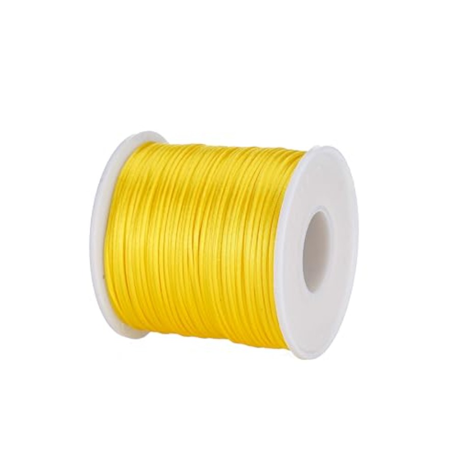 Nylon Satin Cord 1mm Rattail - - Knotting Cord Silk ulasan dan harga