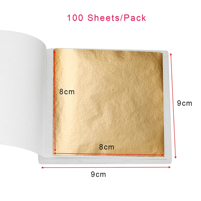 100-200sheets Imitation Gold F - Jewelry Making Tools List ulasan dan harga