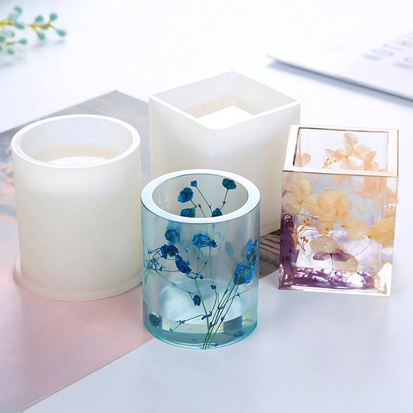 1Pcs DIY Storage Pen Holder Si - Jewelry Making Tools List ulasan dan harga