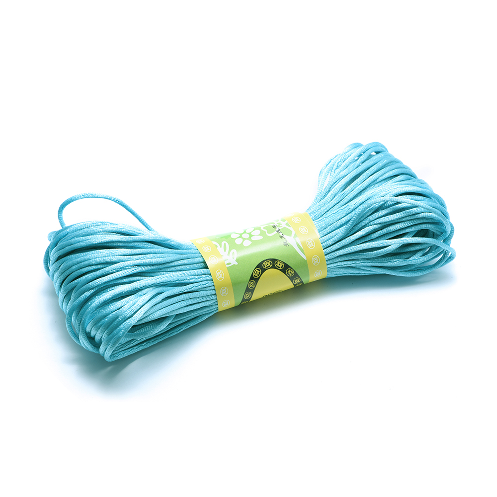 20m 1.5mm Mix Color Satin Nylo - Knotting Cord Silk ulasan dan harga