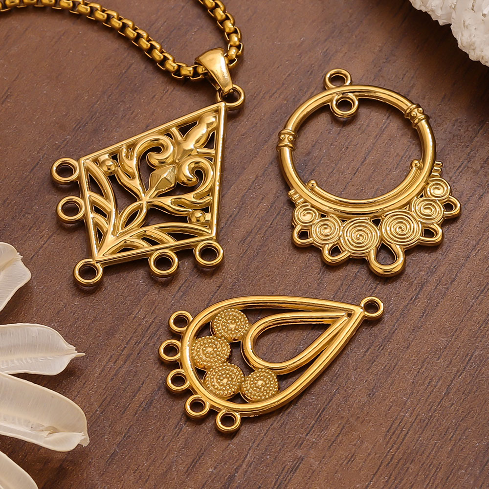 5pcs Stainless Steel Earring C - Jewelry Making Supplies Wholesale ulasan dan harga