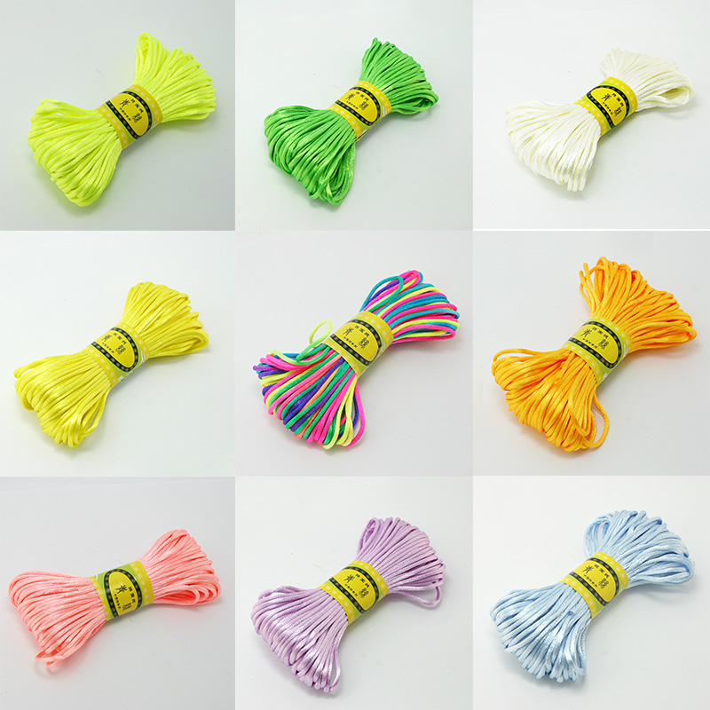 2.5mm 20m Satin Rattail Silk M - Knotting Cord Silk ulasan dan harga