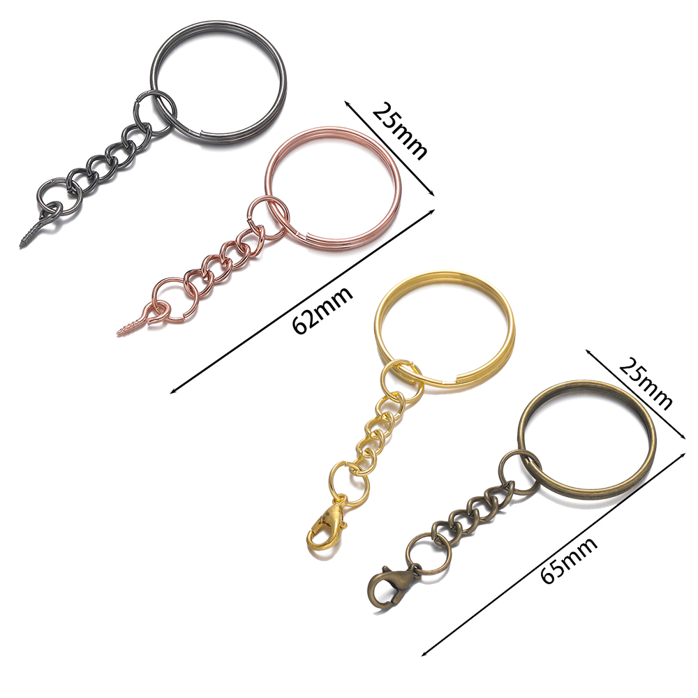 10pcs/Lot 25mm Screw Eye Pin K - Jewelry Making Supplies Wholesale ulasan dan harga
