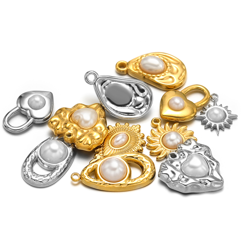 5pcs Stainless Steel Imitation - Jewelry Making Supplies Wholesale ulasan dan harga