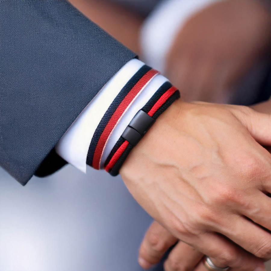 Noter Mens String Bracelet Gra - Knotting Cord Silk ulasan dan harga