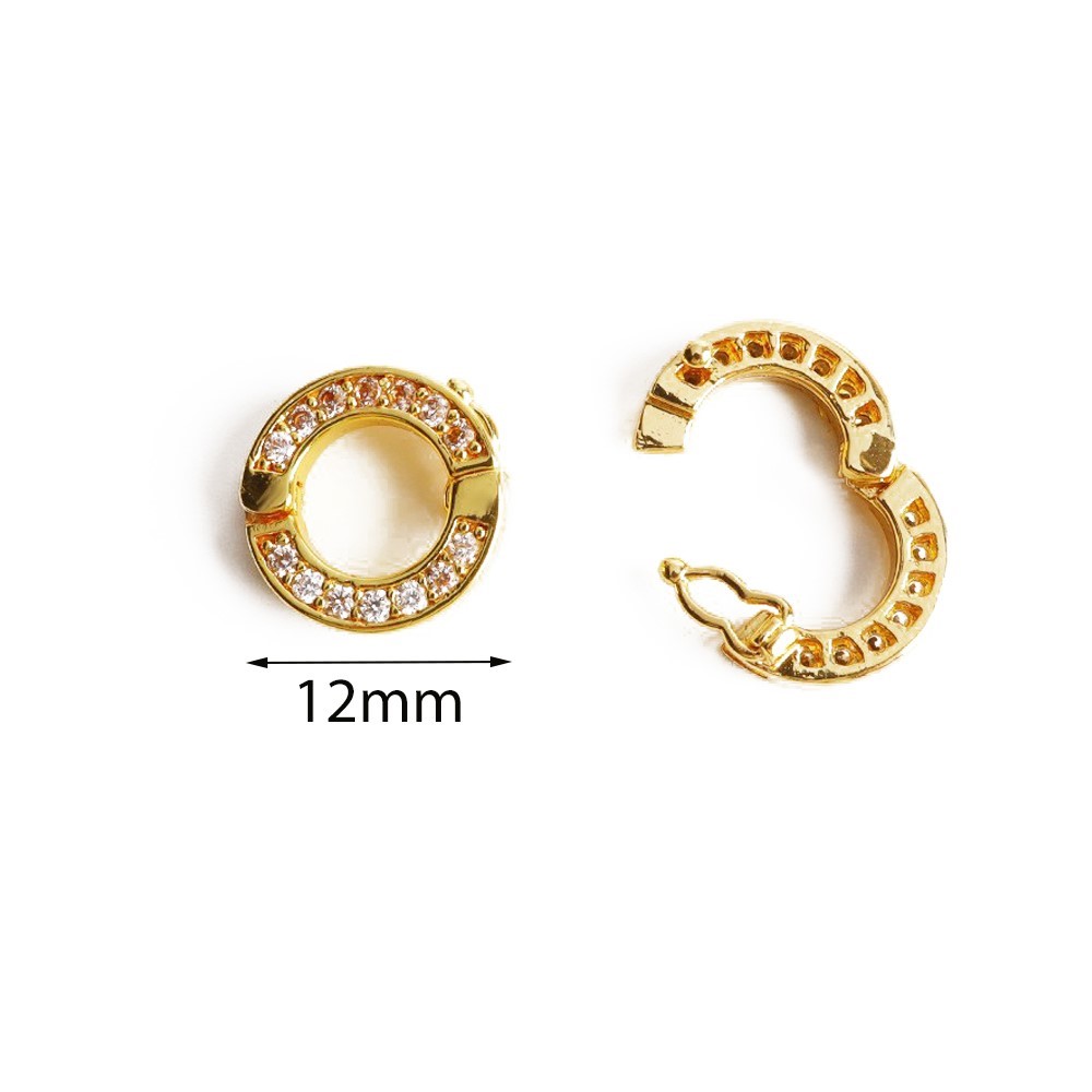 2pcs O Rings Hooks Clip Buckle - Jewelry Making Rings ulasan dan harga