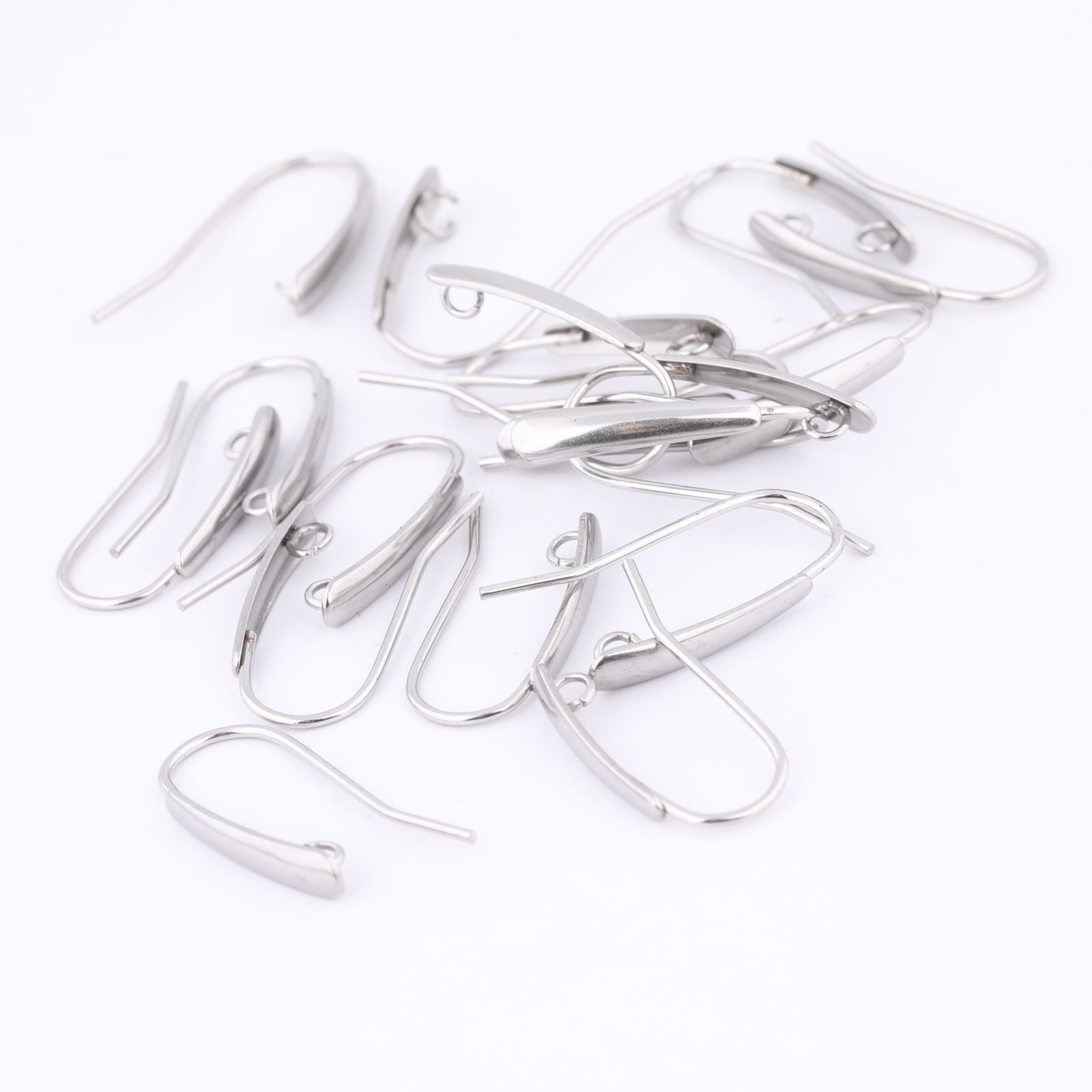 40pcs Stainless Steel Earring  - Jewelry Making Findings ulasan dan harga