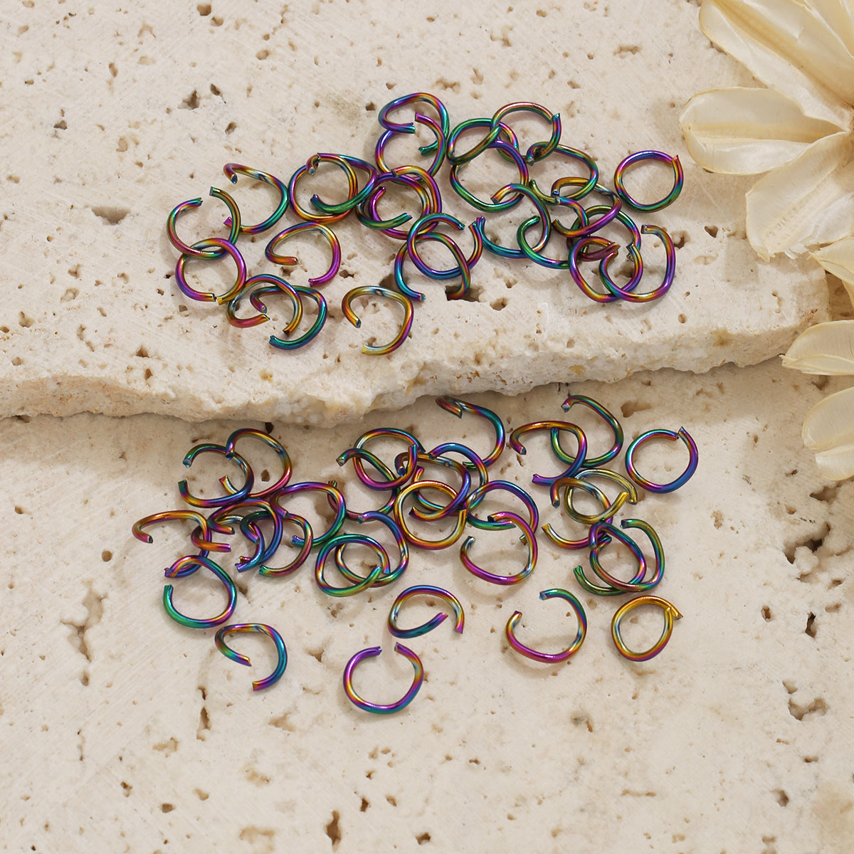 100pcs Stainless Steel Jump Ri - Jewelry Making Supplies Wholesale ulasan dan harga