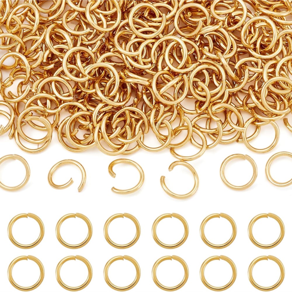 200/400Pcs Metal Gold Color Op - Jewelry Making Supplies Wholesale ulasan dan harga
