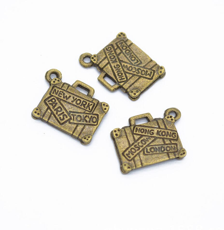 150pcs Charms Travel Bags New  - Jewelry Making Tokyo ulasan dan harga