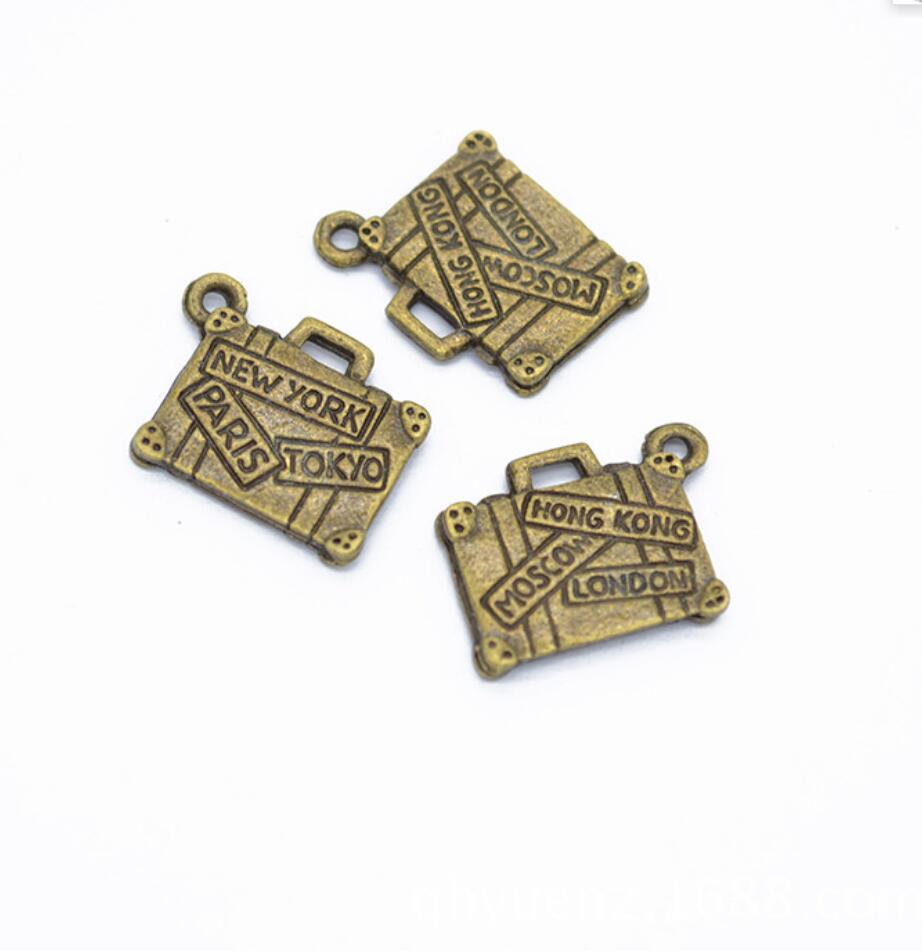 150pcs Charms Travel Bags New  - Jewelry Making Tokyo ulasan dan harga