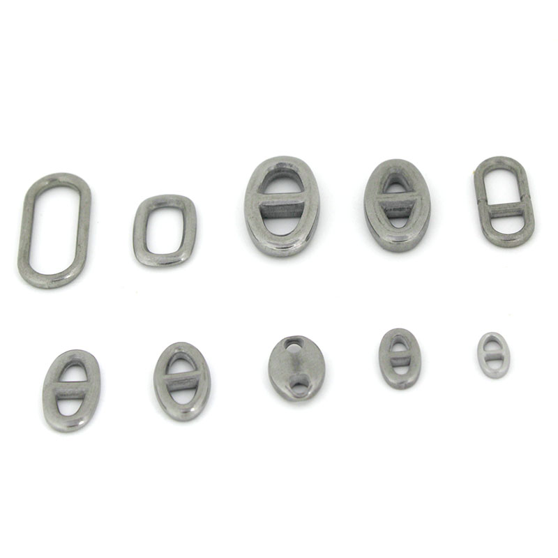 10Pcs Stainless Steel Double H - Jewelry Making Findings ulasan dan harga
