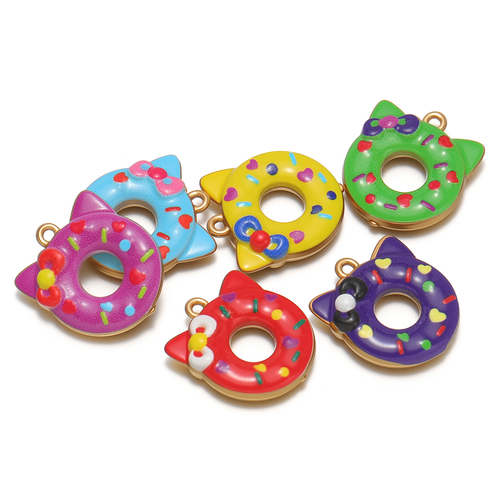 4Pcs Stainless Steel Donut Cut - Jewelry Making For 5 Year Old ulasan dan harga