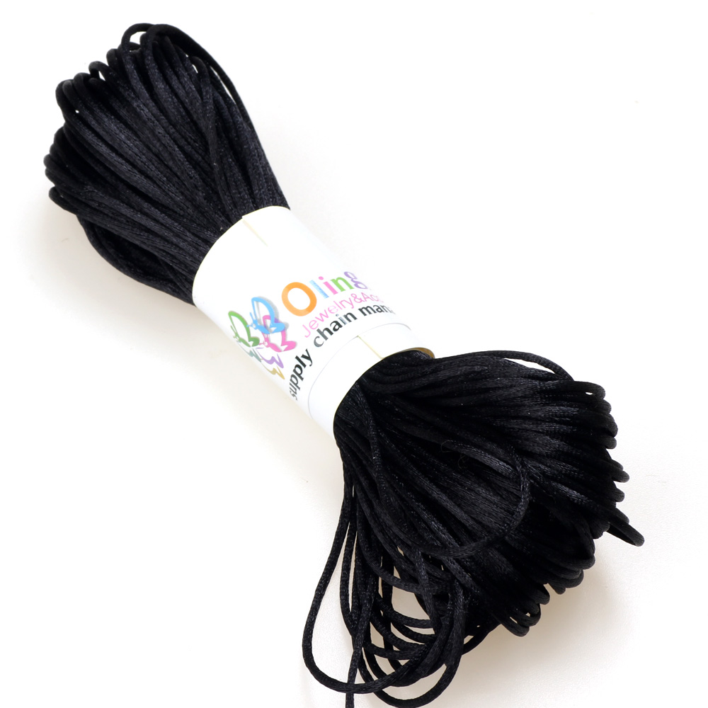 20yards/Lot 1.5mm/2.0MM Chines - Knotting Cord Silk ulasan dan harga