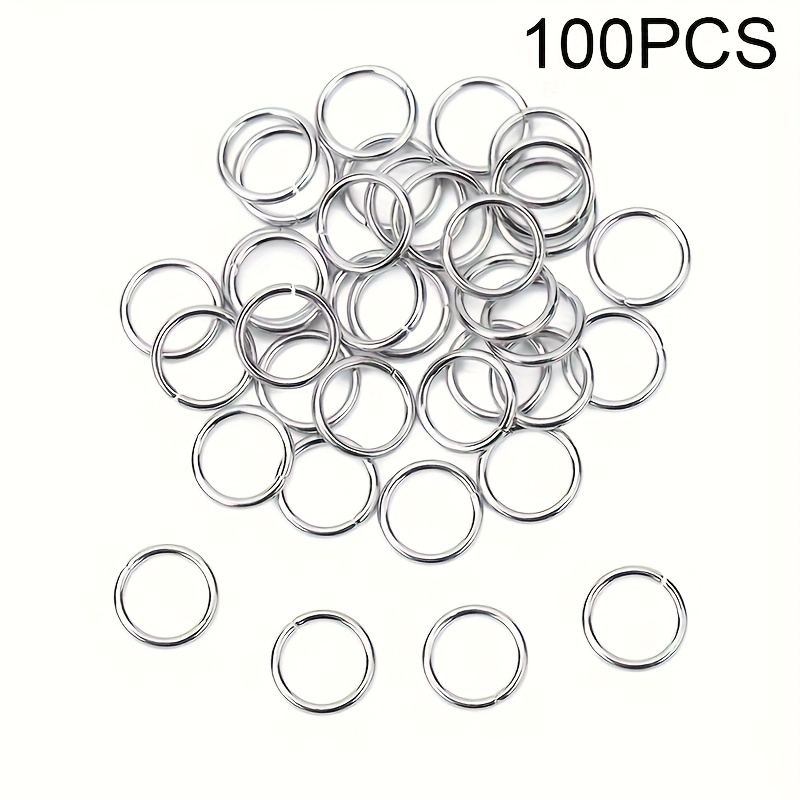100 Jewelry Connecting Rings 3 - Jewelry Making Supplies Wholesale ulasan dan harga